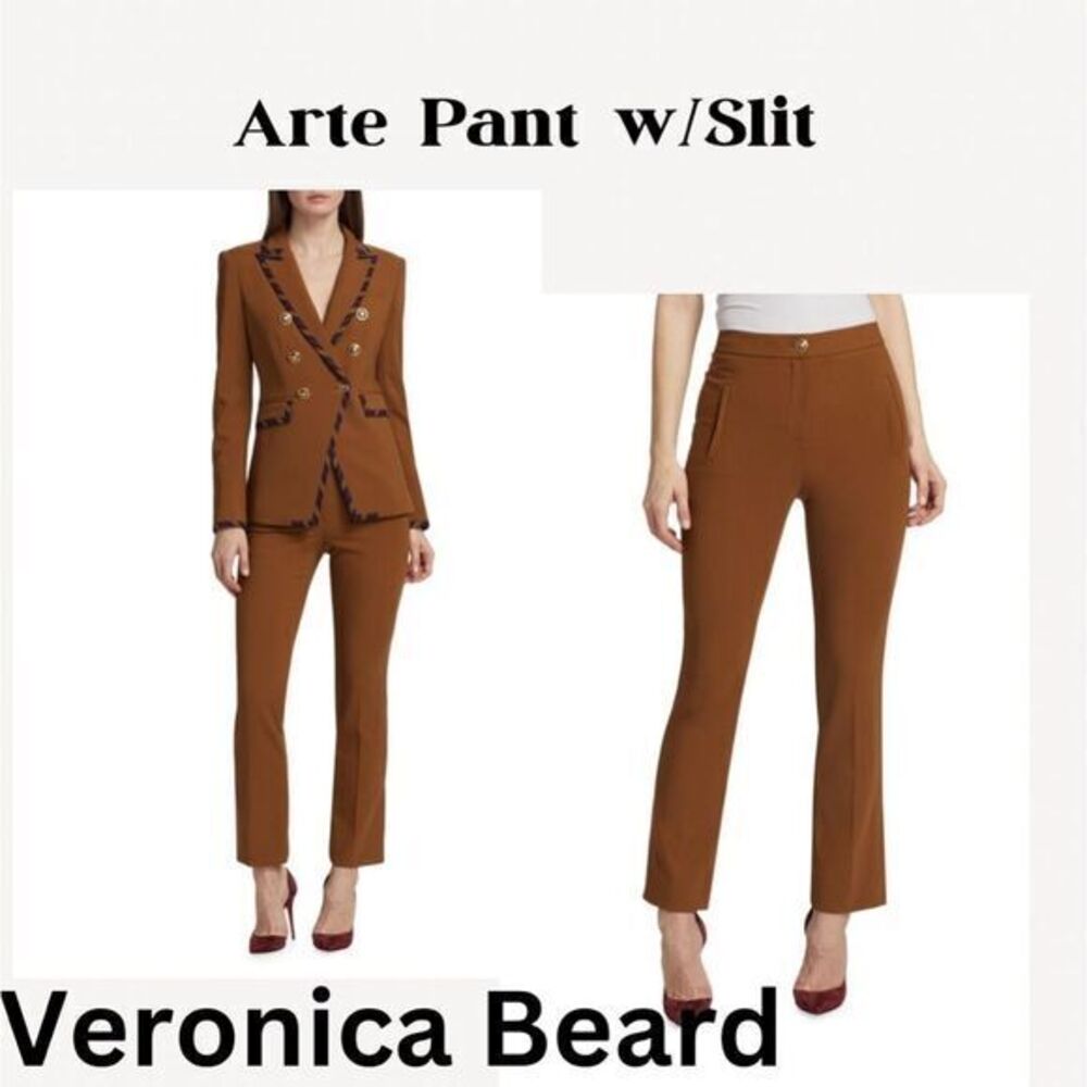 Veronica Beard Arte Pants w/slit 🆕 sz 8